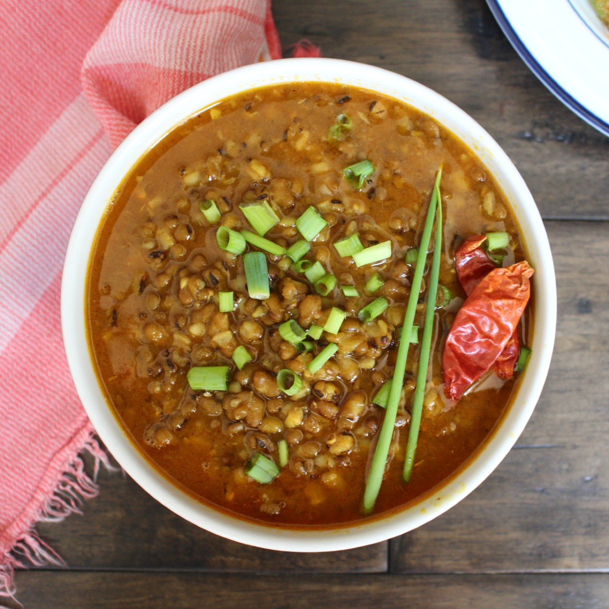 Vegan Instant Pot Green Moong Dal Lentils Recipe Warrior In The Kitchen