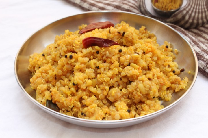 Instant Pot Quinoa Khichdi - Warrior In The Kitchen